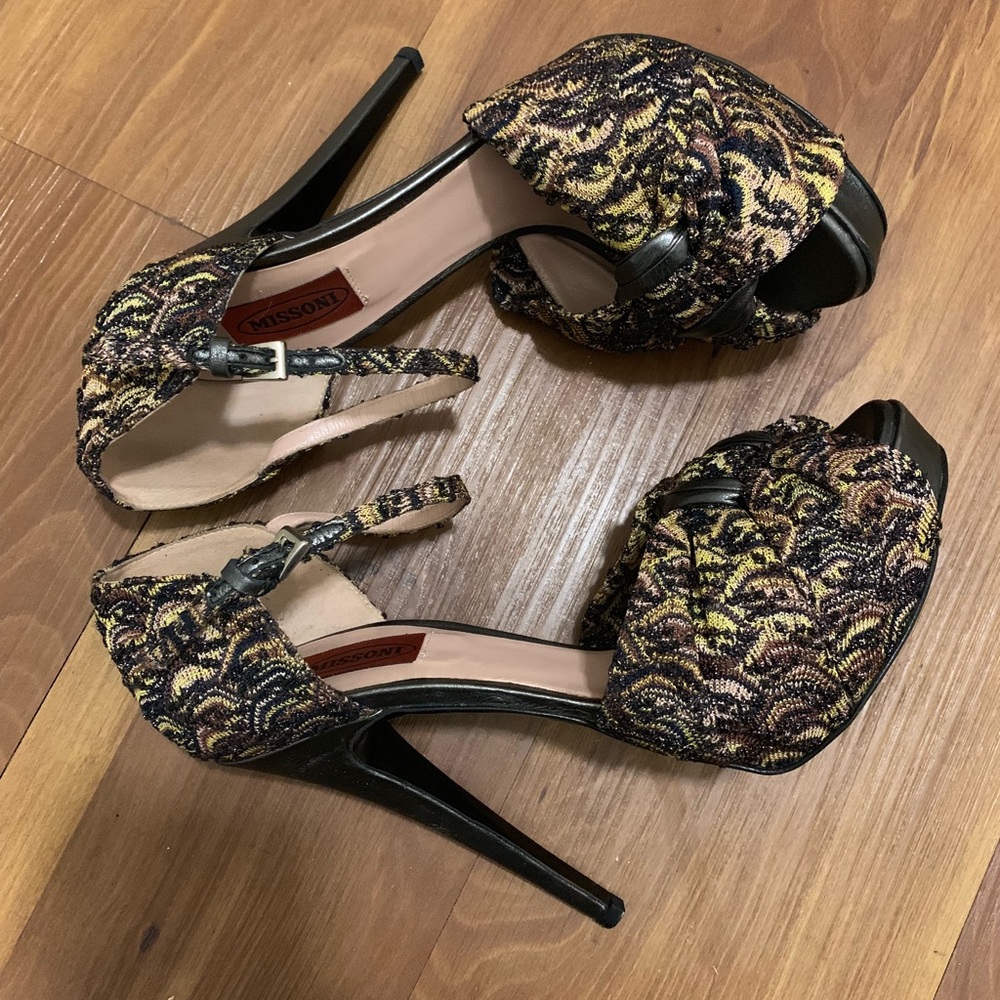 Missoni Variante Multicolored Platform - image 3